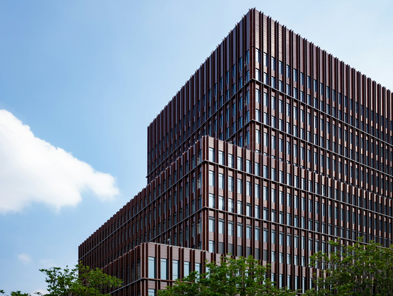 Modern commercial office building