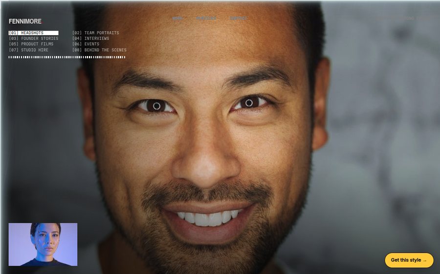 Fennimore Studio sample website
