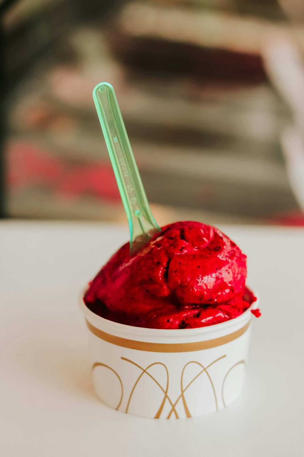 Blood orange sorbetto
