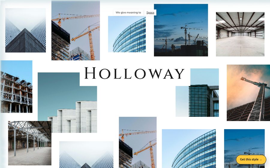 Holloway Builders sample website
