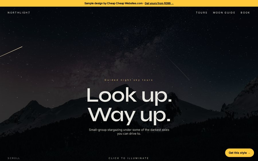 Northlight sample website
