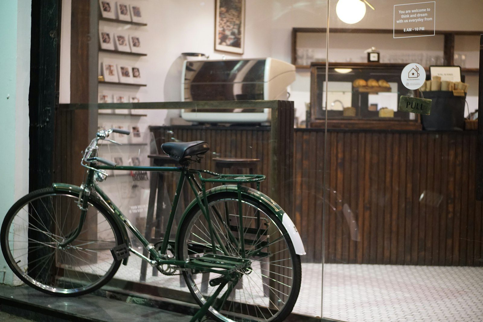 Bike in the shop